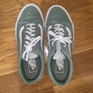 Mint green vans